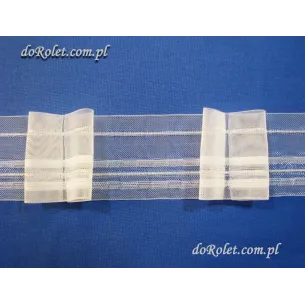 Taśma firanowa szer. 5 cm marszcz. 1:2 