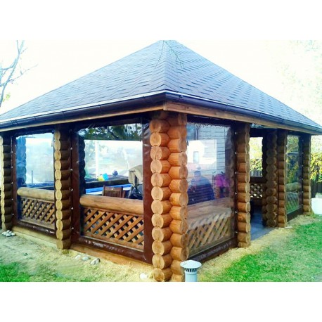 Folia przeźroczysta PVC do altany, na taras