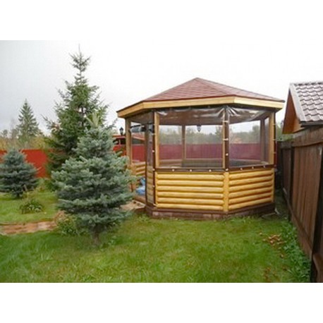 Folia przeźroczysta PVC do altany