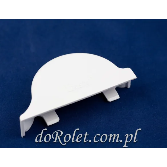 Besta II Mikro Rollo Kassetten Endkappen Set (L+R) – Weiß