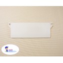 Lamellengewicht 127 mm für Vertikaljalousien | Beschwerung Weiß