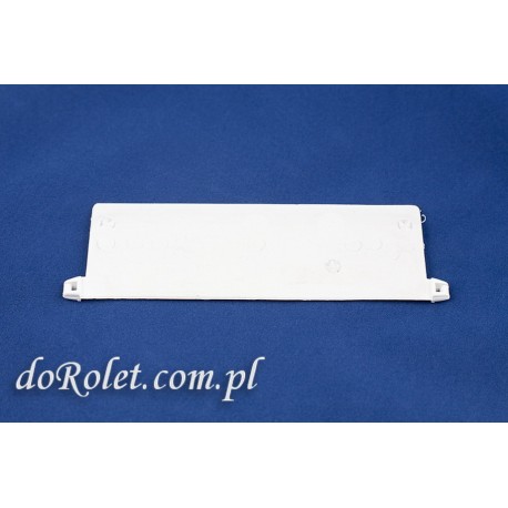 127mm Vertical Blind Bottom Weight | White Slat Replacement