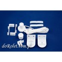 Mounting package fi 17 mm - white