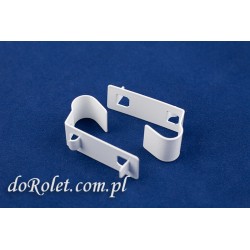 Metal Non-Invasive Bracket for Roller Blinds Besta | White, Brown