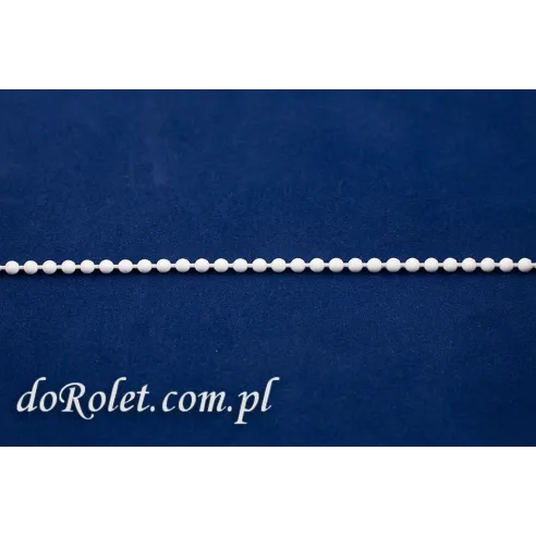Kugelkette 4,5 mm für Rollos - weiß