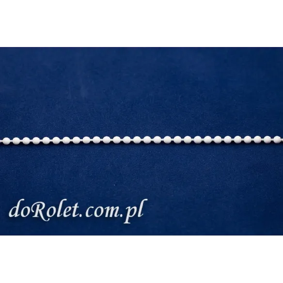Kugelkette 4,5 mm für Rollos - weiß