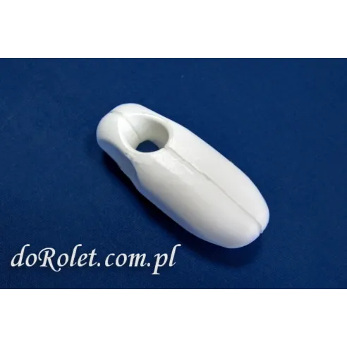 Roller Blind Chain Weight White PVC 48mm | Window Blind Accessory