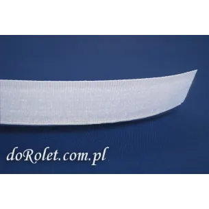 Soft Loop Fastener Tape 20mm White – Sew-on 100% Polyester