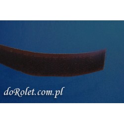 Rzep miękki- pętelka. Kolor brązowy