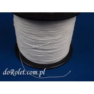 Sznurek biały 0,8 mm do rolet i żaluzji