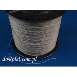 Schnur 0,8 mm hellgrau