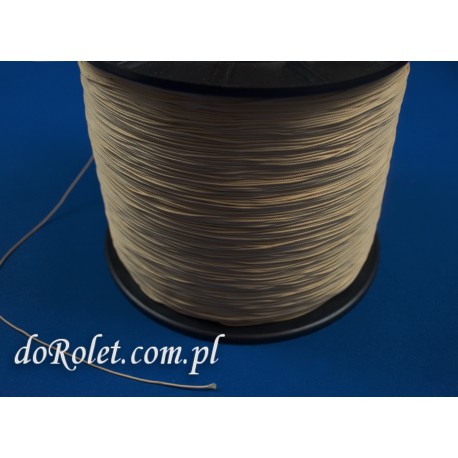 Schnur 0,8 mm hellbeige