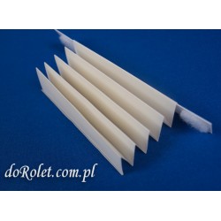 Tkanina do produkcji rolet plisowanych - Coral 101 kremowy
