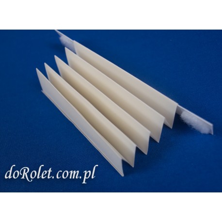 Tkanina do produkcji rolet plisowanych - Coral 101 kremowy