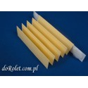 Tkanina do rolet plisowanych - Coral 107  vanilia