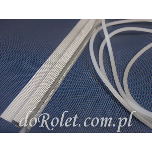 Round Rubber Gasket 4.2 mm for Mosquito Nets – Transparent