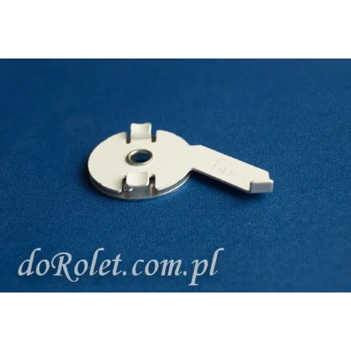 Deckenhalterung für Raffrollos – System Standard | Metall Weiß