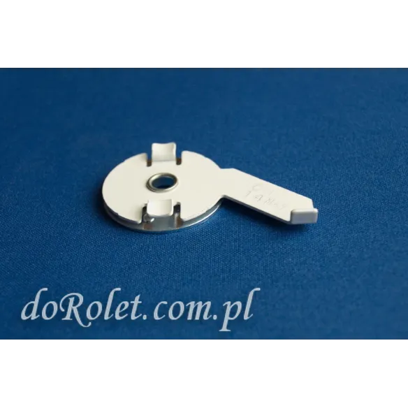Ceiling Bracket for Roman Blinds | Durable Metal White