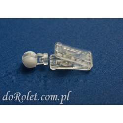 Żabka plastikowa z rolką - obrotowa