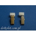Затискач для карниза з роликом для алюмінієвого карниза. Dorolet.com.pl - інтернет-магазин