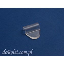 RS Velux - uchwyt bezbarwny do rolety dachowej.