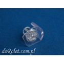 End cap for tube Ø12 - transparent