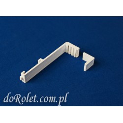 PVC extension clip - white