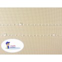 Untere Verbindungskette 89 mm für Vertikallamellen – Weiß