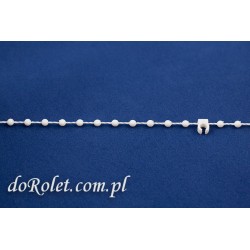 Bottom Chain 89mm for Vertical Blinds – White PVC Replacement