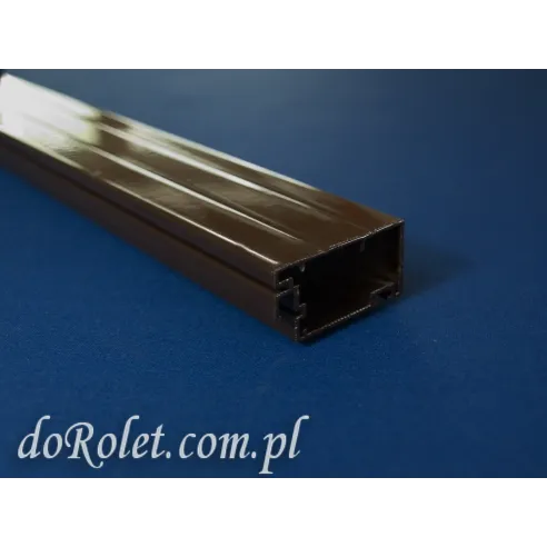 Aluminum Profile for Door Insect Screens – Brown