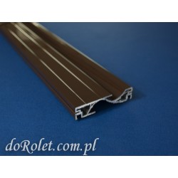 Door transom profile - bronze