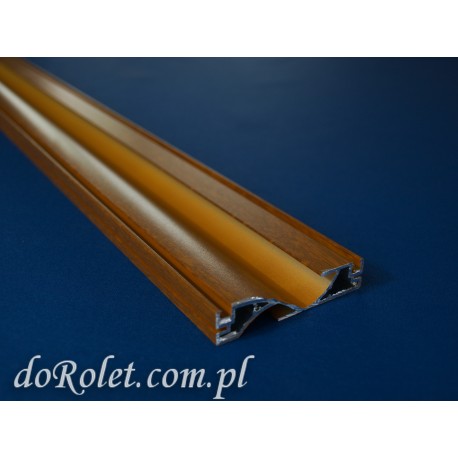 Door transom profile - golden oak