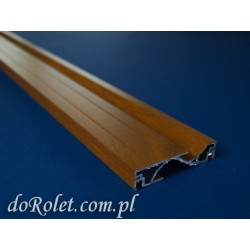 Profil poprzeczny do moskitier drzwiowych. Kolor złoty dąb drewnopodobny