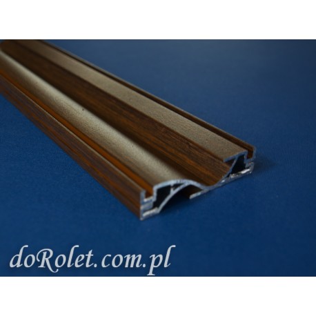 Door transom profile - walnut