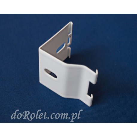 Metal Bracket for Mini Roman Blind White – Wall & Ceiling Mount