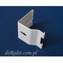 Metal Bracket for Mini Roman Blind White – Wall & Ceiling Mount
