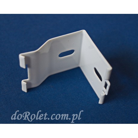 Metal Bracket for Mini Roman Blind White – Wall & Ceiling Mount