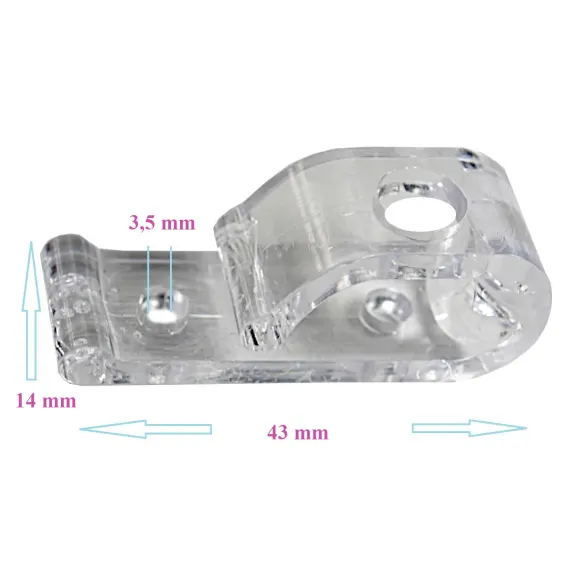 Transparent Roller Blind Chain Tensioner | Child Safety Cord Guide