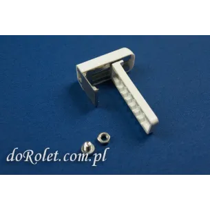 Uchwyt-wieszak bezinwazyjny do rolet zwijanych