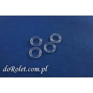 Transparent Eyelet Rings Ø 6mm for Roman Blinds