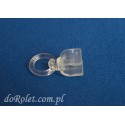 Klips z kółkiem do rolet rzymskich