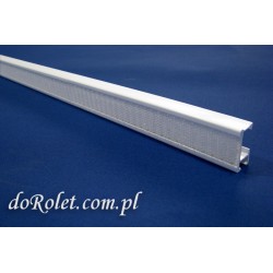 Aluminum Rail with Velcro for Classic Roman Blinds | Custom Cut