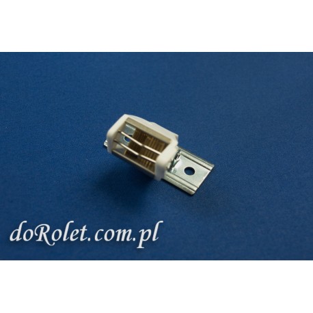 Locking roller - white