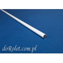 Steel rod Ø 8 - white