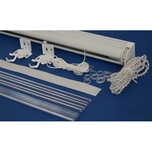 Roman Blind Chain Mechanism | Custom Made Aluminum Headrail System
