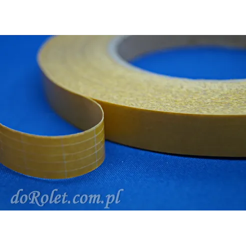 Taśma dwustronna do klejenia tkaniny na rurę rolety