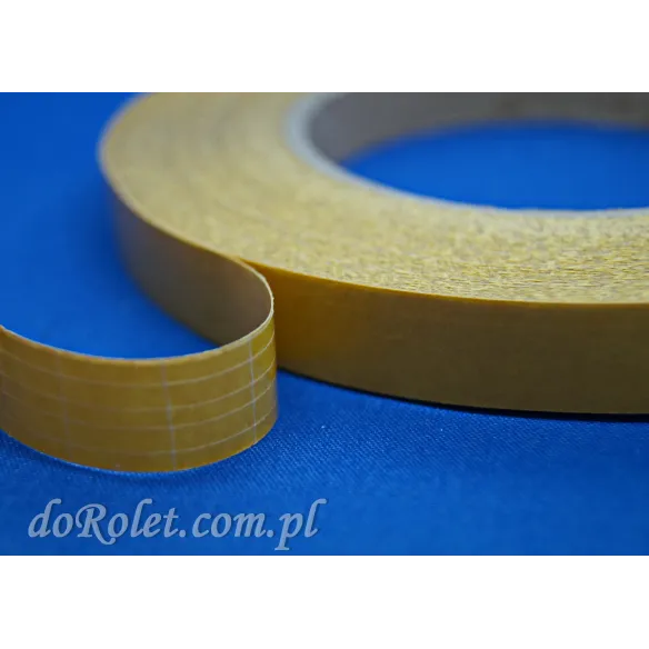 Taśma dwustronna do klejenia tkaniny na rurę rolety