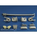 Komplet części do rolety dachowej w kasecie B 26