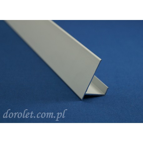 Prowadnica B 26 srebrna do rolet dachowych w kasecie