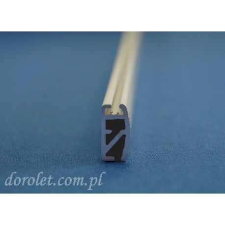 Belka obciążająca srebrna do rolet zwijanych